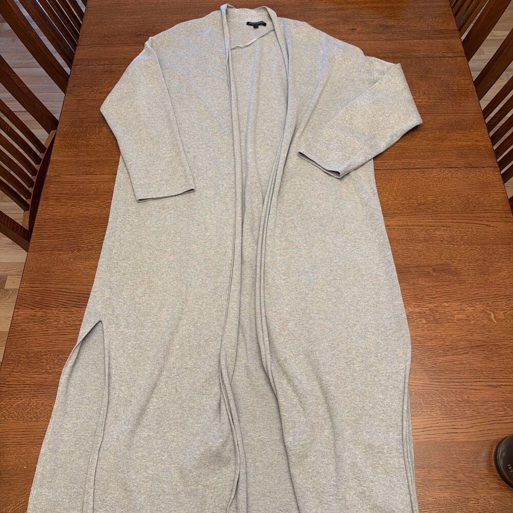 Banana Republic Long Cardigan Sweater Women’s  Size XL Open Gray